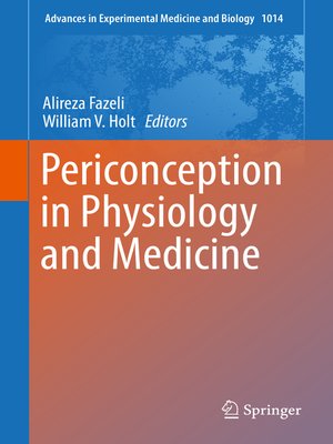 cover image of Periconception in Physiology and Medicine